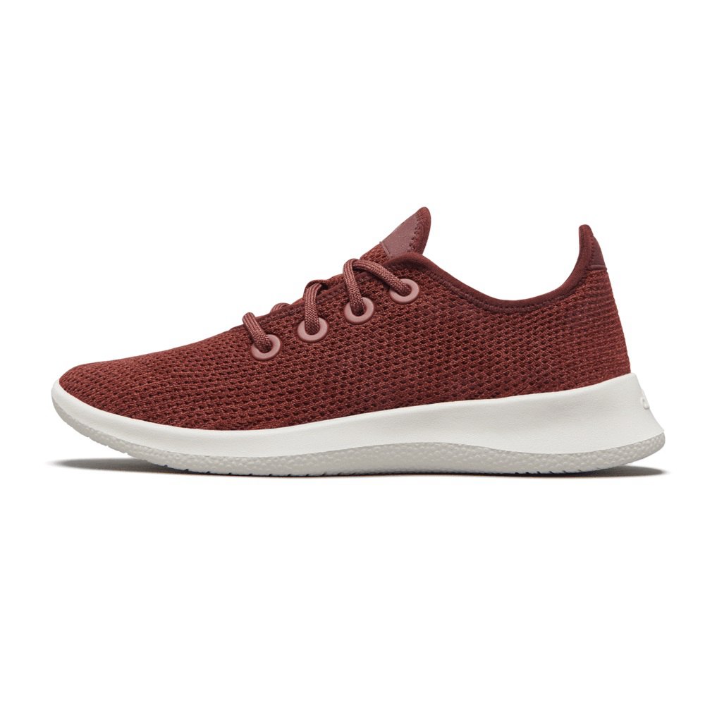 Allbirds Men\'s Sneakers Red - Tree Runners - 70582QEUF